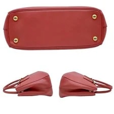 Prada Galleria 2Way Satchel Triangle Logo Auth 3