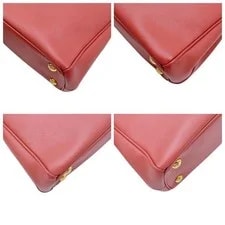 Prada Galleria 2Way Satchel Triangle Logo Auth 4