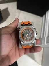 Audemars Piguet Royal Oak Offshore Stainless Steel Black 42mm 26170ST Full Set 4