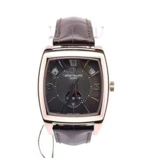 Patek Philippe Gondolo Slate Brown Leather Strap - 5135G-010 2