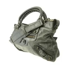 Balenciaga the First City 2way Crackle Y2K 103208 Auth 3