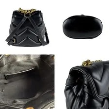 Auth Gucci Backpack GG Marmont 777253 F/S 3