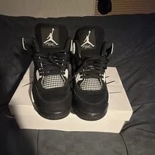 Jordan — Jordan Air 4 ’S Mid Top Basketball Lace-Up — Sneaker — resale
