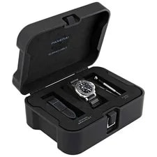 Panerai Submersible Black Dial Black Rubber PAM00683 4