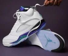 Jordan 5 Retro Grape 2025 HQ7978-100 "Multiple Size AND Fast Ship" 3