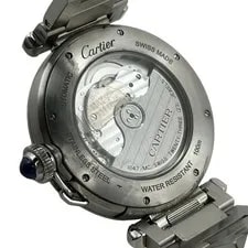 Cartier Pasha de WSPA0038 Blue Stainless Steel Automatic #OK821 2