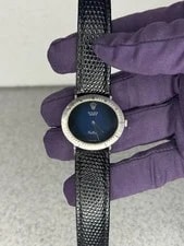 Rolex Cellini 4083 18k White Gold 34mm Blue Vignette Dial Manual Wind 4