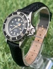 Former Heuer Professional Quartz Date 980.008 Black 200m 2