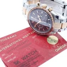 Omega — Omega Speedmaster 321.90.42.50.13.001 42mm Ss/rg Brown Dial Chronograph #C057 — Watch — resale