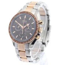 Omega Speedmaster 321.90.42.50.13.001 42mm Ss/rg Brown Dial Chronograph #C057 2