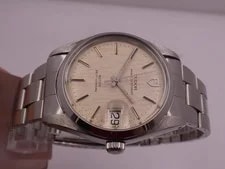 Tudor Prince Oysterdate 75204 Linen Dial Automatic Year 1984 Steel 3