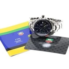 Tag Heuer — TAG Heuer Link Ayrton Senna Limited Edition CJF2113.BA0576 41mm SS Navy #C6871 — Watch — resale