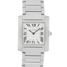 Cartier — Cartier Tank Francaise MM Quartz WSTA0074 Box/Paper — Watch — resale