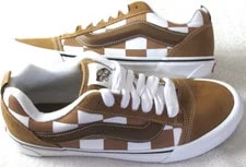 Vans Knu Skool Mega Checkerboard Skate Shoes 2