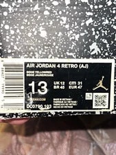 Jordan — Jordan Air 4 Retro ’S Mid Top Lace-Up — Sneaker — resale