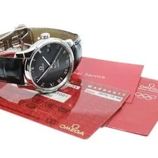 Omega — Omega DE Ville 431.13.41.21.01.001 41mm SS Black #C5531 — Watch — resale