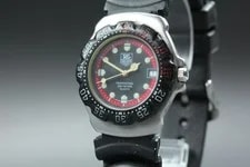 Tag Heuer — [Exc+5] TAG Heuer Professional 200M Quartz 376.513 Black Dial From Japan — Watch — resale