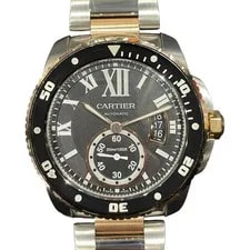 Cartier — Cartier Calibre de Diver W7100054 Black Dial Pink #OK681 — Watch — resale