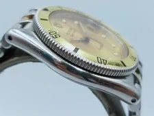 Authentic Tudor 15753 Monarch II 18K/SS Champagne Dial Diver Papers 3