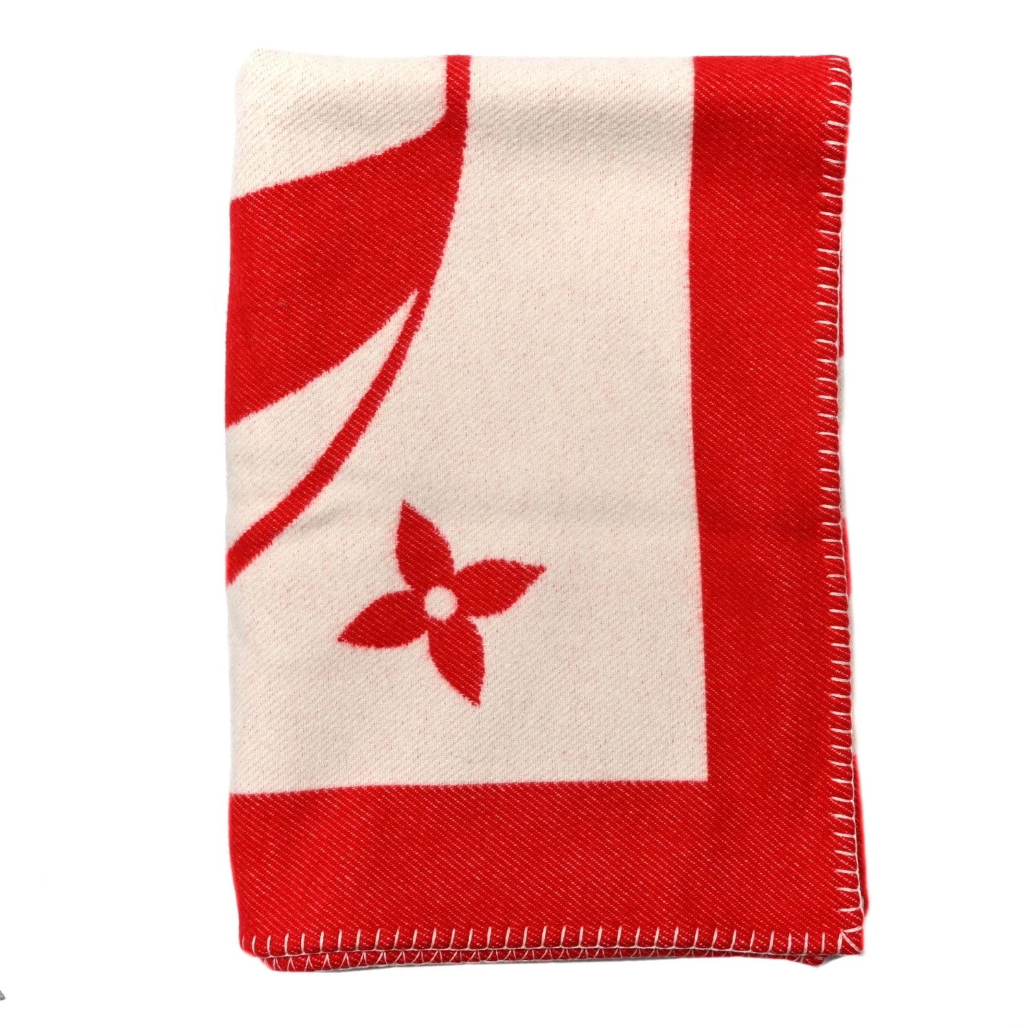 Louis Vuitton — Balloon Plaid Montgolf Blanket — Accessory — resale