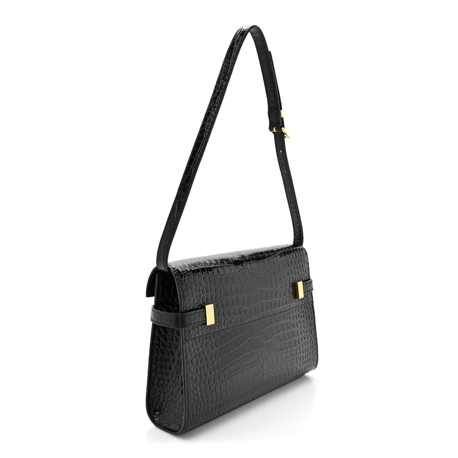 Shiny Embossed Small Manhattan Baguette 3