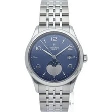 Tudor 1926 Lunar 39mm M91560-0002 Stainless Steel mensWatch Blue 2