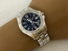 Breitling Colt GMT A32350 Black Dial 40mm Automatic Excellent A6265 2