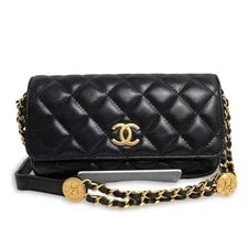 Chanel — Chanel Matelassé Flap Chain Quilted Caviarskin #BCB380 — Handbag — resale