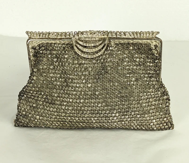 Art Deco Pave Crystal Clutch — Clothing — resale