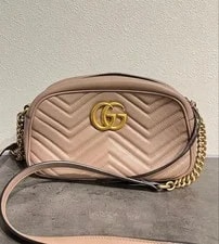 Gucci — Gucci GG Marmont Small Camera From Japan — Handbag — resale