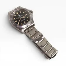 W/Box Rolex Submariner 40mm Black Matte Pumpkin Dial Steel 5513 Circa 1972 2