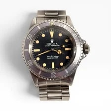 W/Box Rolex Submariner 40mm Black Matte Pumpkin Dial Steel 5513 Circa 1972 4