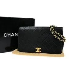 Chanel — Chanel CC Matelasse19 Full Flap Chain GHW France M814 — Handbag — resale