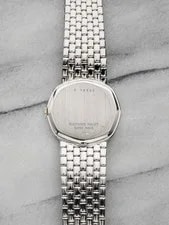 Audemars Piguet 70s 18K White Gold Manual Wind Diamond Pave Dial Bezel 4