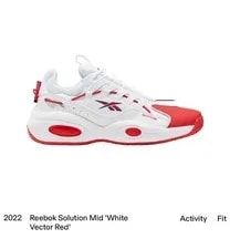 Reebok — Reebok AI Iverson Basketball Shoe Conversion Golf Cleat Mid Vector Philly Sixers — Sneaker — resale