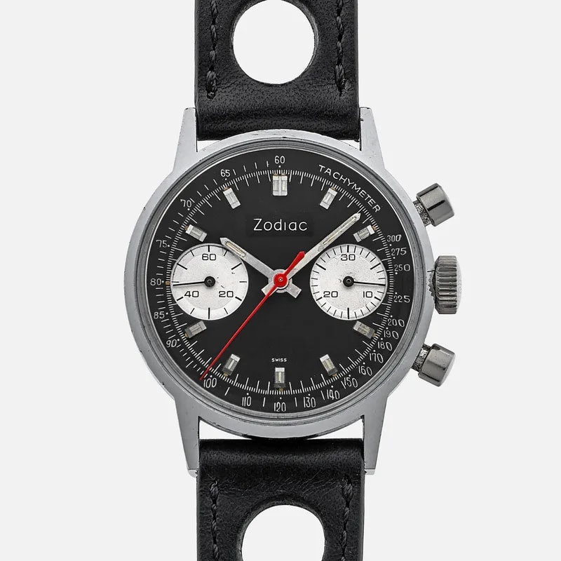 Zodiac — 1960s Zodiac By Heuer Chronograph Ref. 73321 — Watch — resale