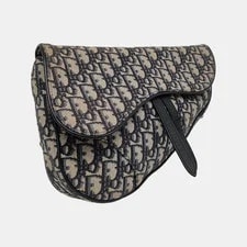 Dior Saddle Iconic Embroidered Print Monogram - Excellent #WYM9R7 4