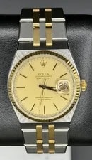 Rolex Oysterquartz Datejust 17013 Champagne Dial 36mm 1986 2