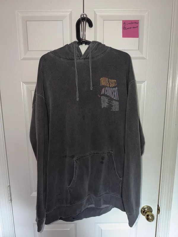 Travis Scott Anti Tour Rodeo Hoodie 2016 — streetwear — resale
