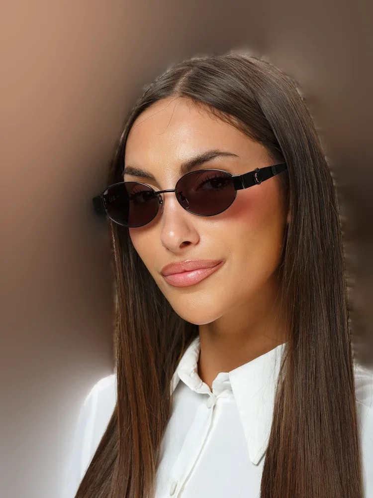 Just Cavalli Sjc152 Metal Round Sunglasses — 3