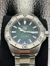 Tag Heuer Aquaracer Professional 200 Date 40mm Green Dial WBP2111.BA0627 Unworn 2