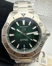 Tag Heuer Aquaracer Professional 200 Date 40mm Green Dial WBP2111.BA0627 Unworn 4