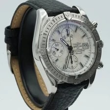 Breitling Chronomat Evolution A13356 White MOP Bezel BR808 Automatic 2