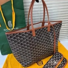 Goyard Saint Louis Y Monogram Handle - Unused #3VP8SM 3