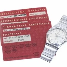 Omega Constellation 160th Anniversary 11P Diamond From Japan 2