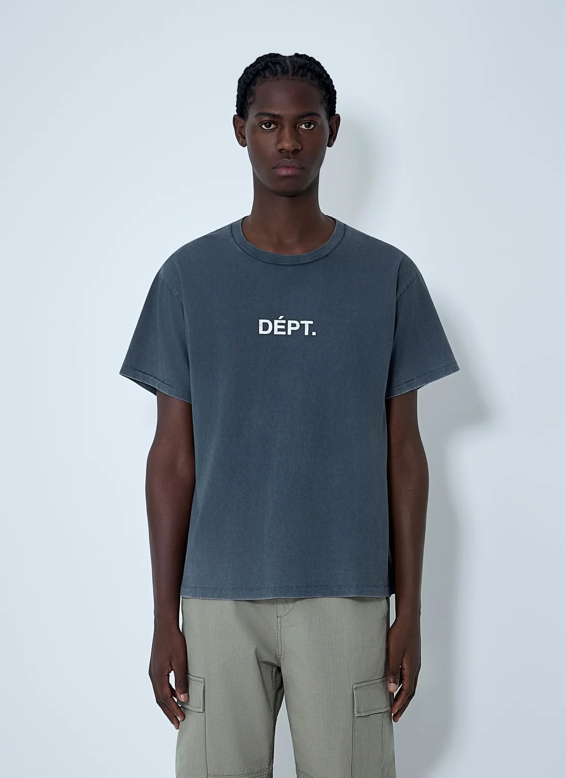 Gallery Dept. Logo Motif Cotton T-Shirt — streetwear — resale