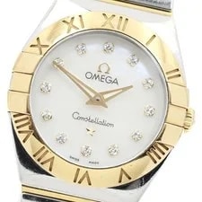 Omega — Omega Constellation Blush 12P Diamond Quartz 123.20.24.60.55.001 — Watch — resale