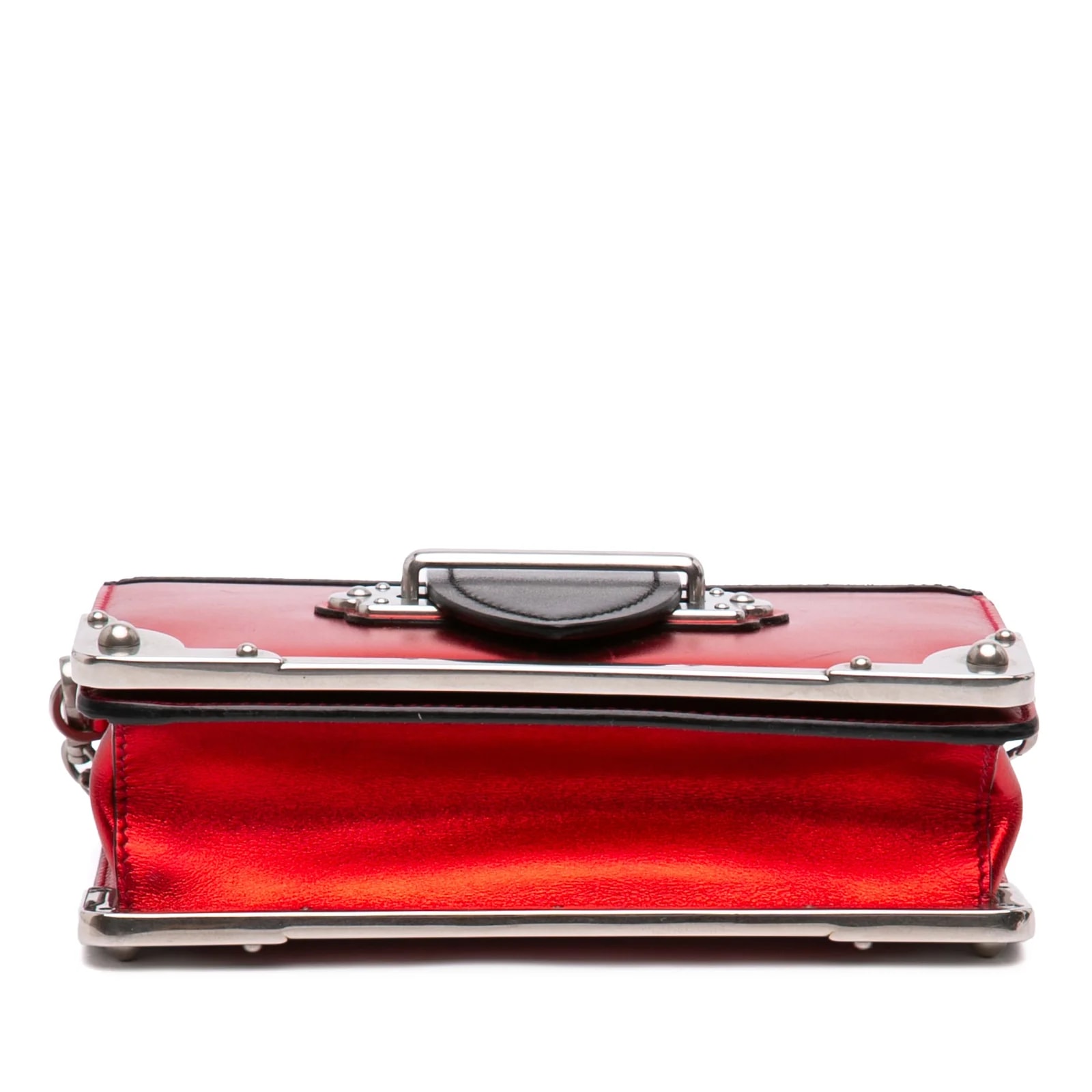 Trimmed Metallic Vitello Cahier 3