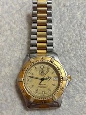 Tag Heuer — TAG Heuer 2000 Series 932.206 Good Quartz Two-Tone Stainless Steel Gold Dial — Watch — resale