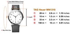 *Near / Box* TAG Heuer Professional 2000 WK1310 28mm Black Quartz 2